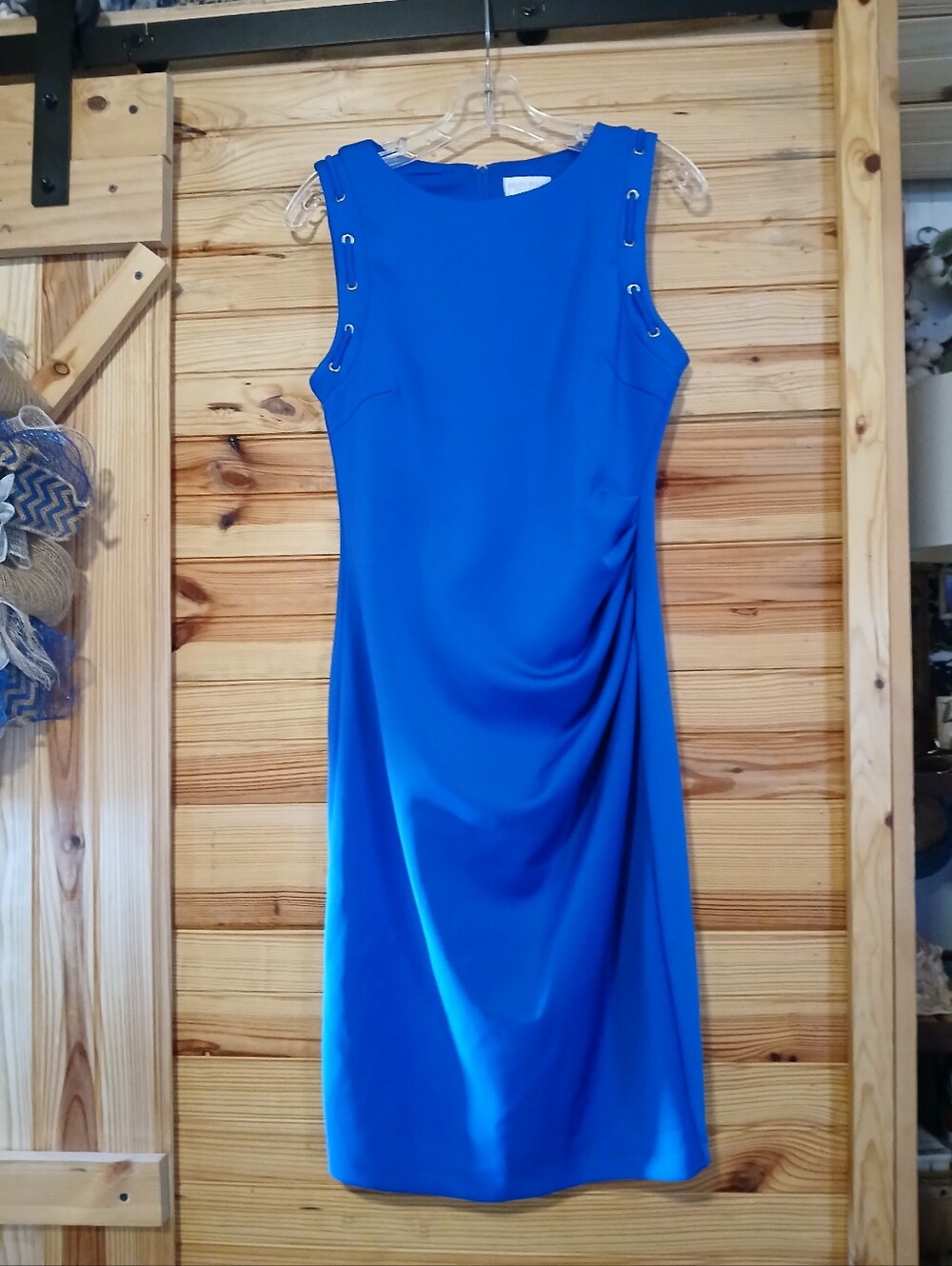 Bisou Bisou Blue Dress Size 6